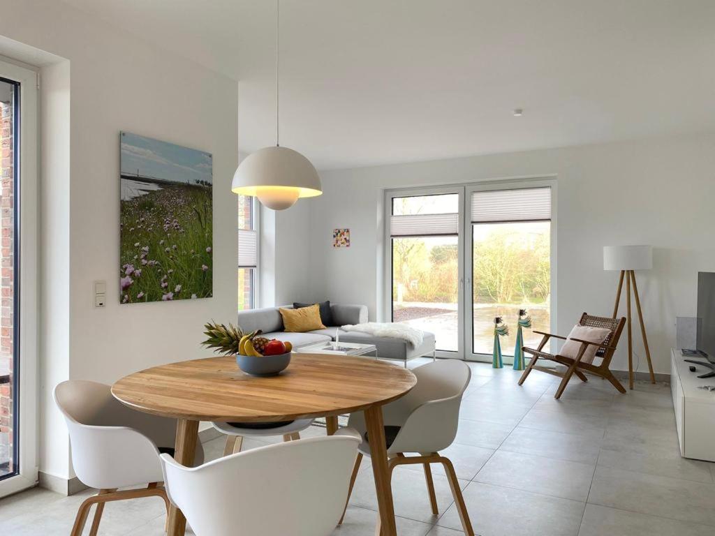 Ferienwohnung Hein Am Nordseedeich Butjadingen Zewnętrze zdjęcie