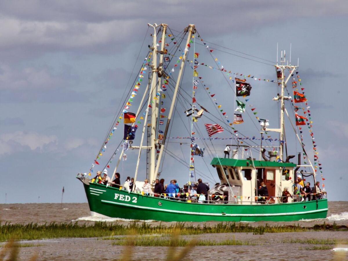 Ferienwohnung Hein Am Nordseedeich Butjadingen Zewnętrze zdjęcie